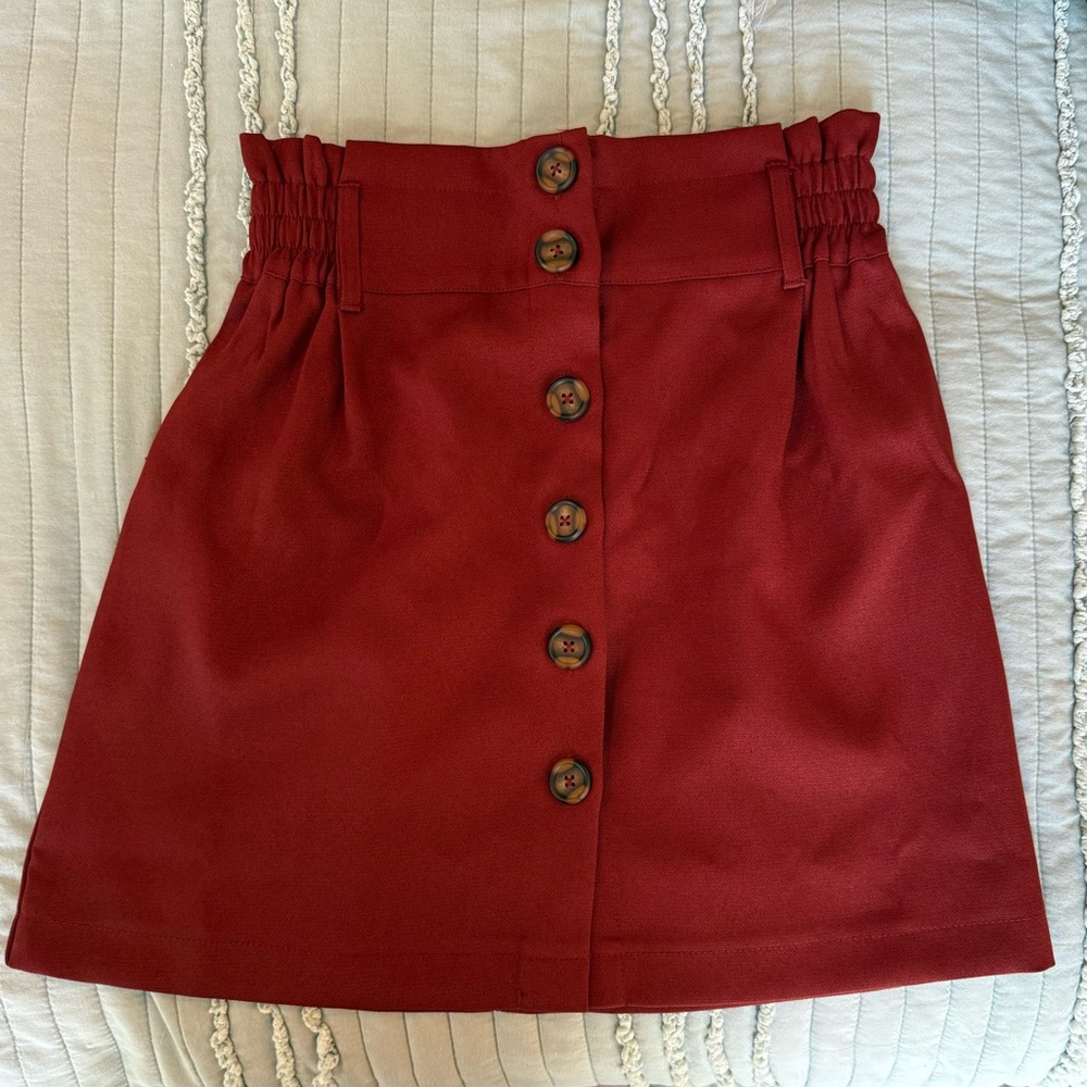 Addie Button-Up Skirt